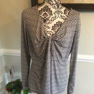 Long sleeve blouse